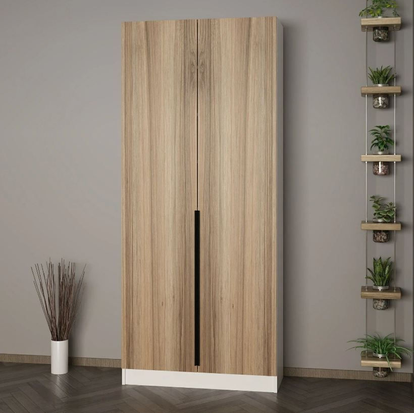 Cuier hol Hanah Home, PAL melaminat, 90 x 35 x 210 cm, nuc, 506MNR3250 — imaginea 3