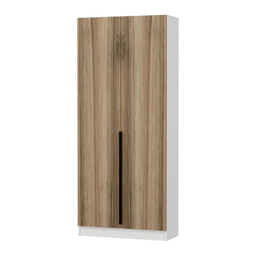 Cuier hol Hanah Home, PAL melaminat, 90 x 35 x 210 cm, nuc, 506MNR3250 — imaginea 4