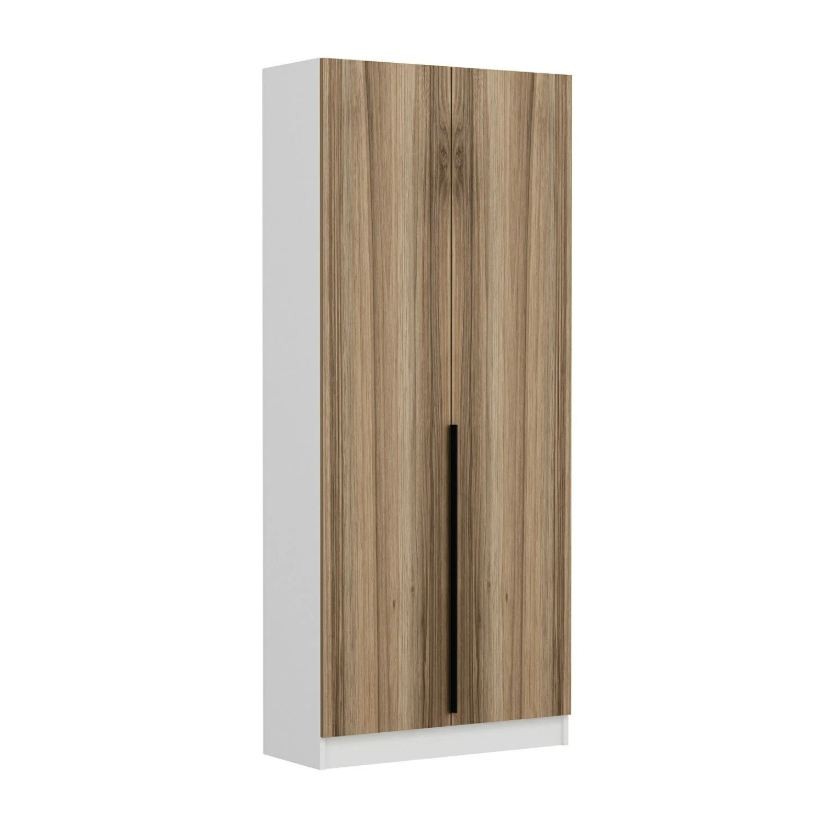Cuier hol Hanah Home, PAL melaminat, 90 x 35 x 210 cm, nuc, 506MNR3250 — imaginea 5