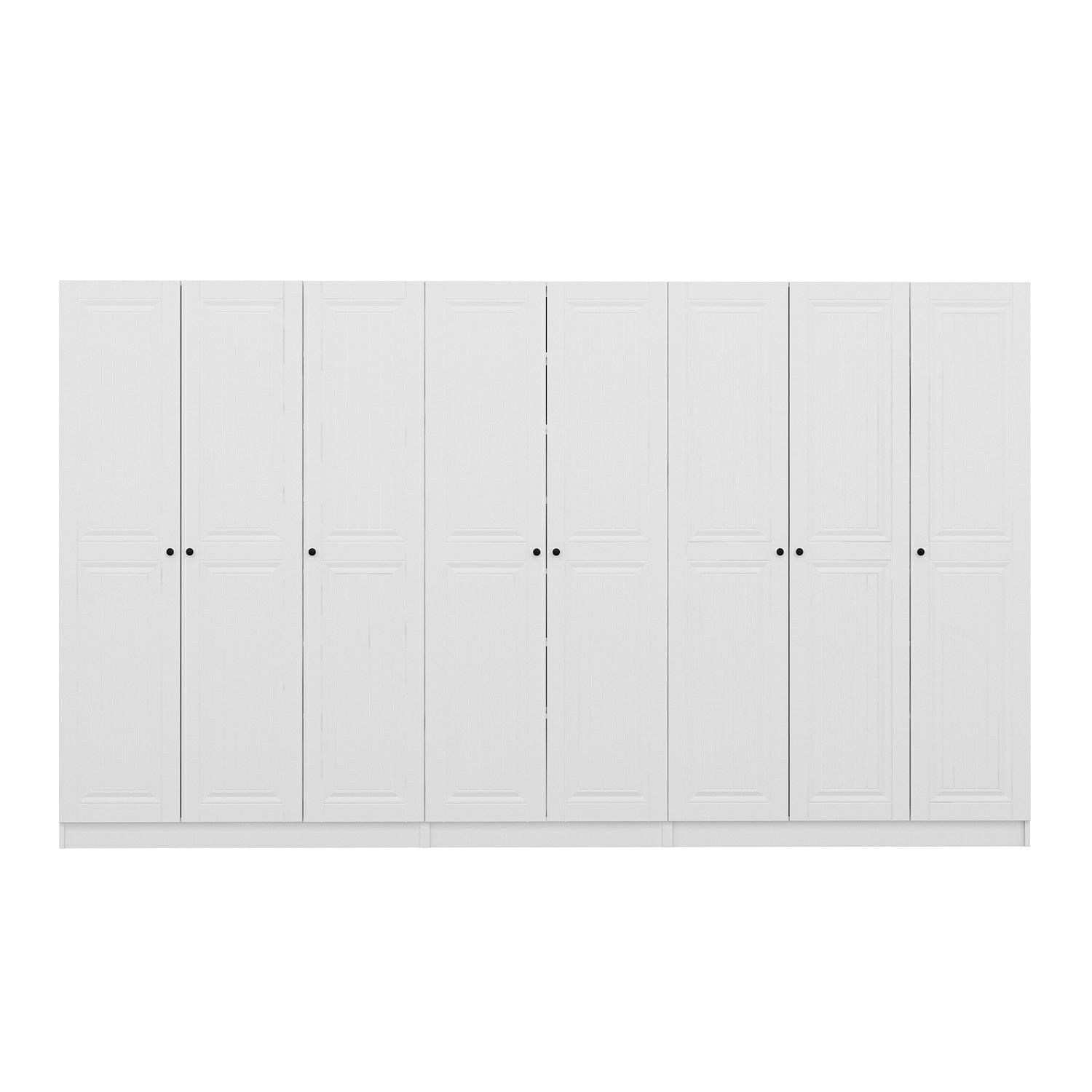 Cuier hol Hanah Home, PAL melaminat, 360 x 35 x 210 cm, alb, 506MNR3226 — imaginea 4