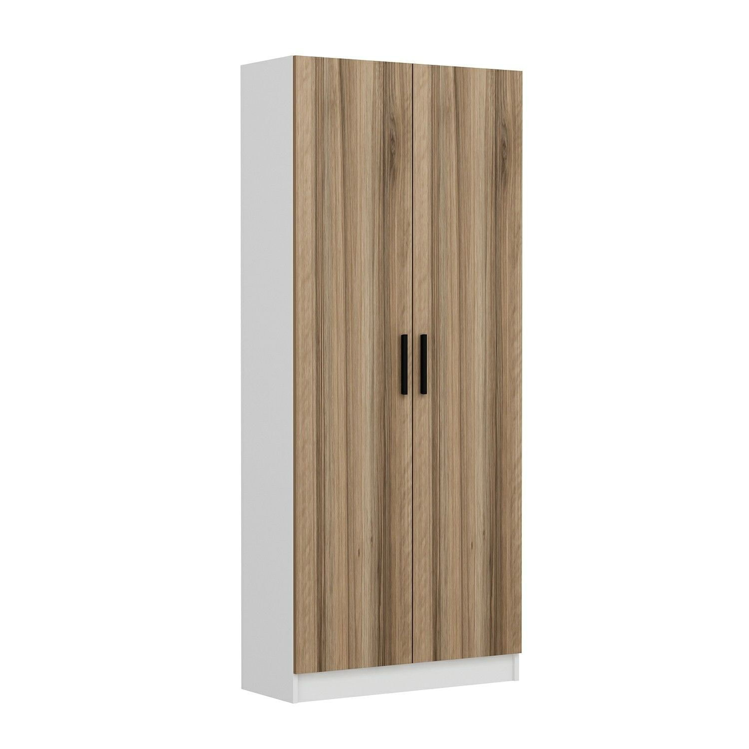 Cuier hol Hanah Home, PAL melaminat, 90 x 35 x 210 cm, nuc, 506MNR3194 — imaginea 2
