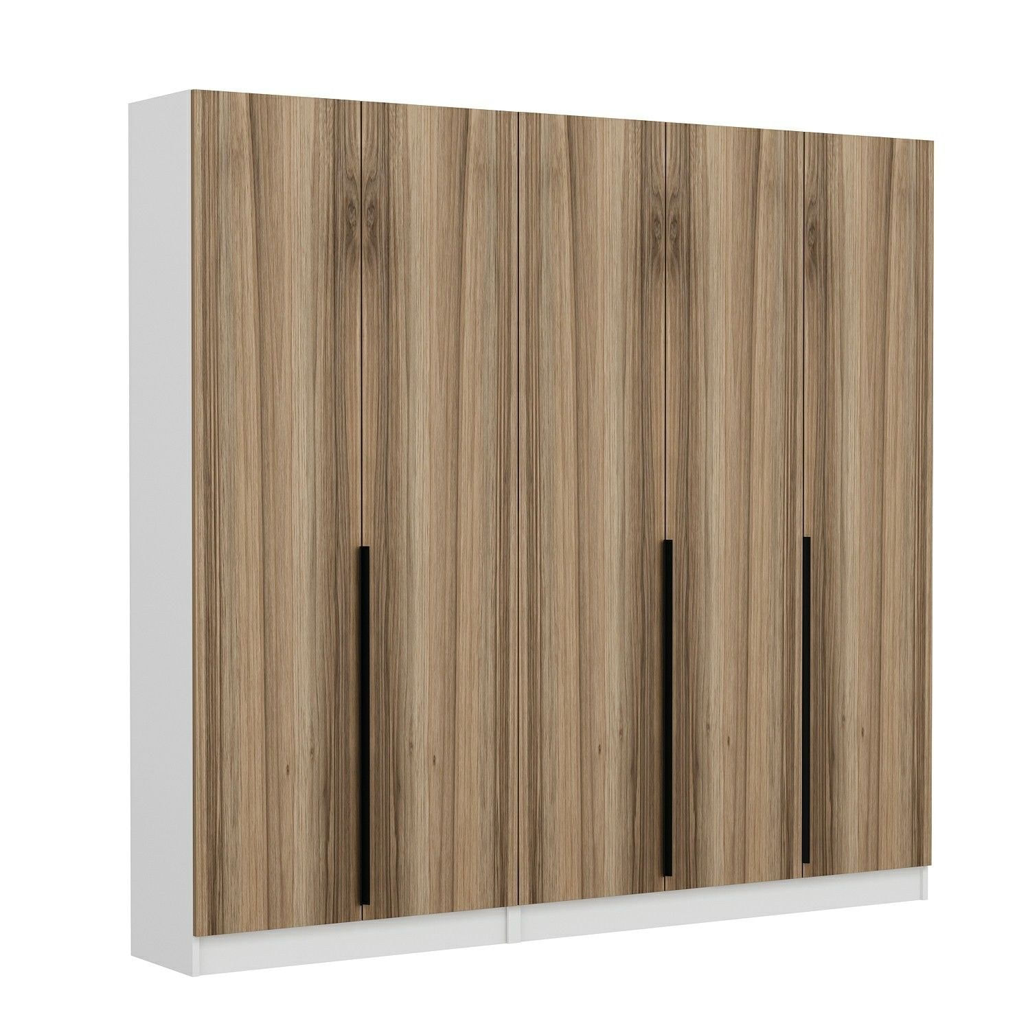 Cuier hol Hanah Home, PAL melaminat, 225 x 35 x 210 cm, nuc, 506MNR3253 — imaginea 2
