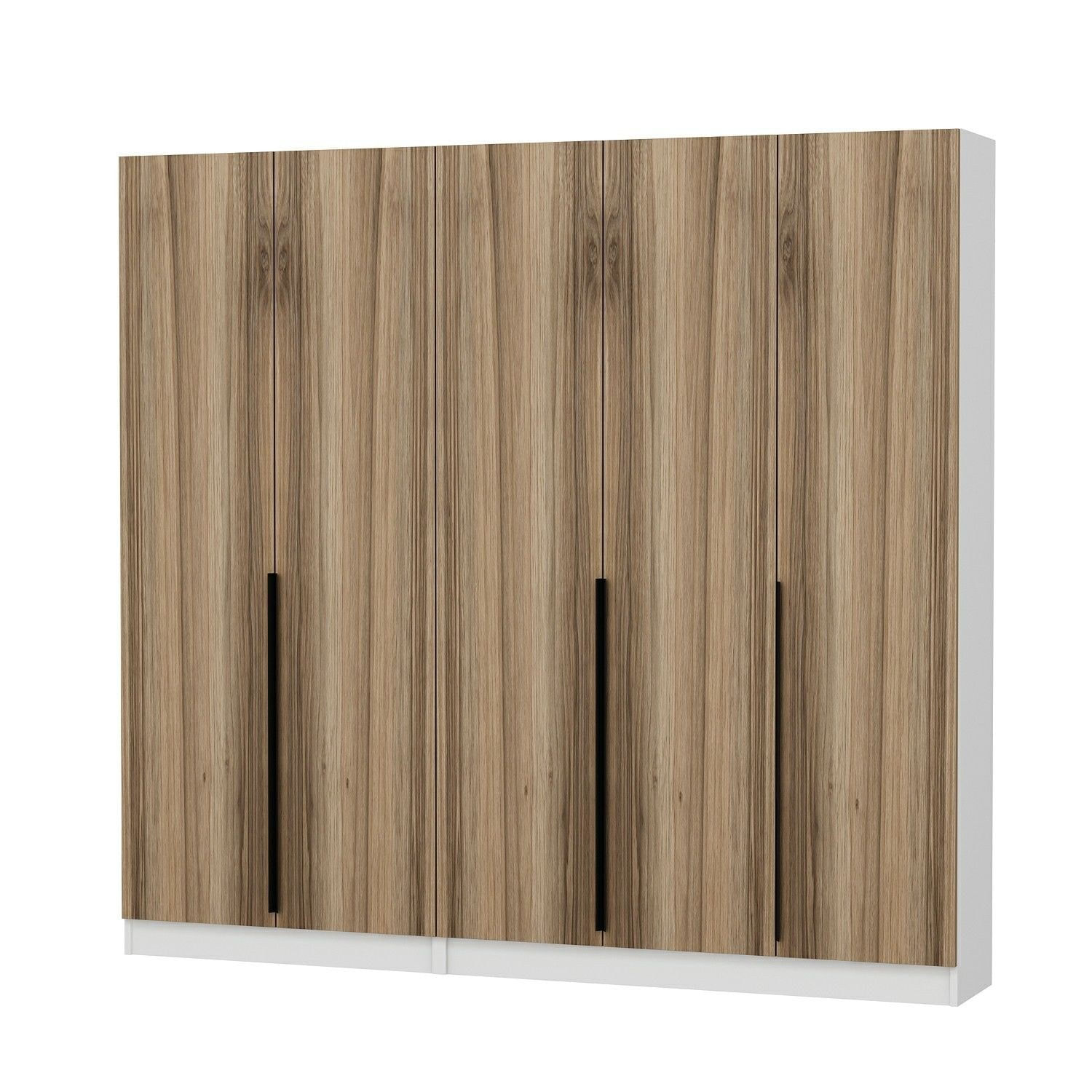 Cuier hol Hanah Home, PAL melaminat, 225 x 35 x 210 cm, nuc, 506MNR3253 — imaginea 7