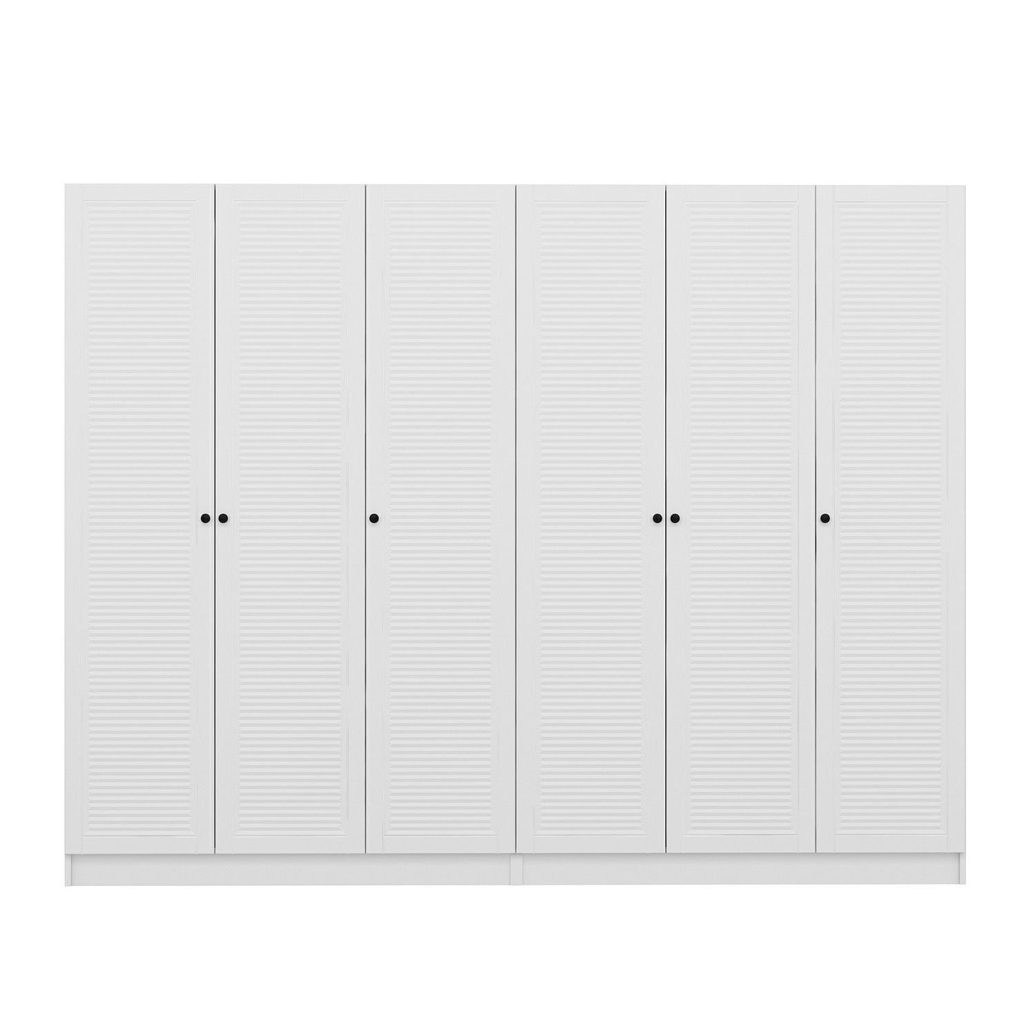 Cuier hol Hanah Home, PAL melaminat, 270 x 35 x 210 cm, alb, 506MNR3322 — imaginea 2
