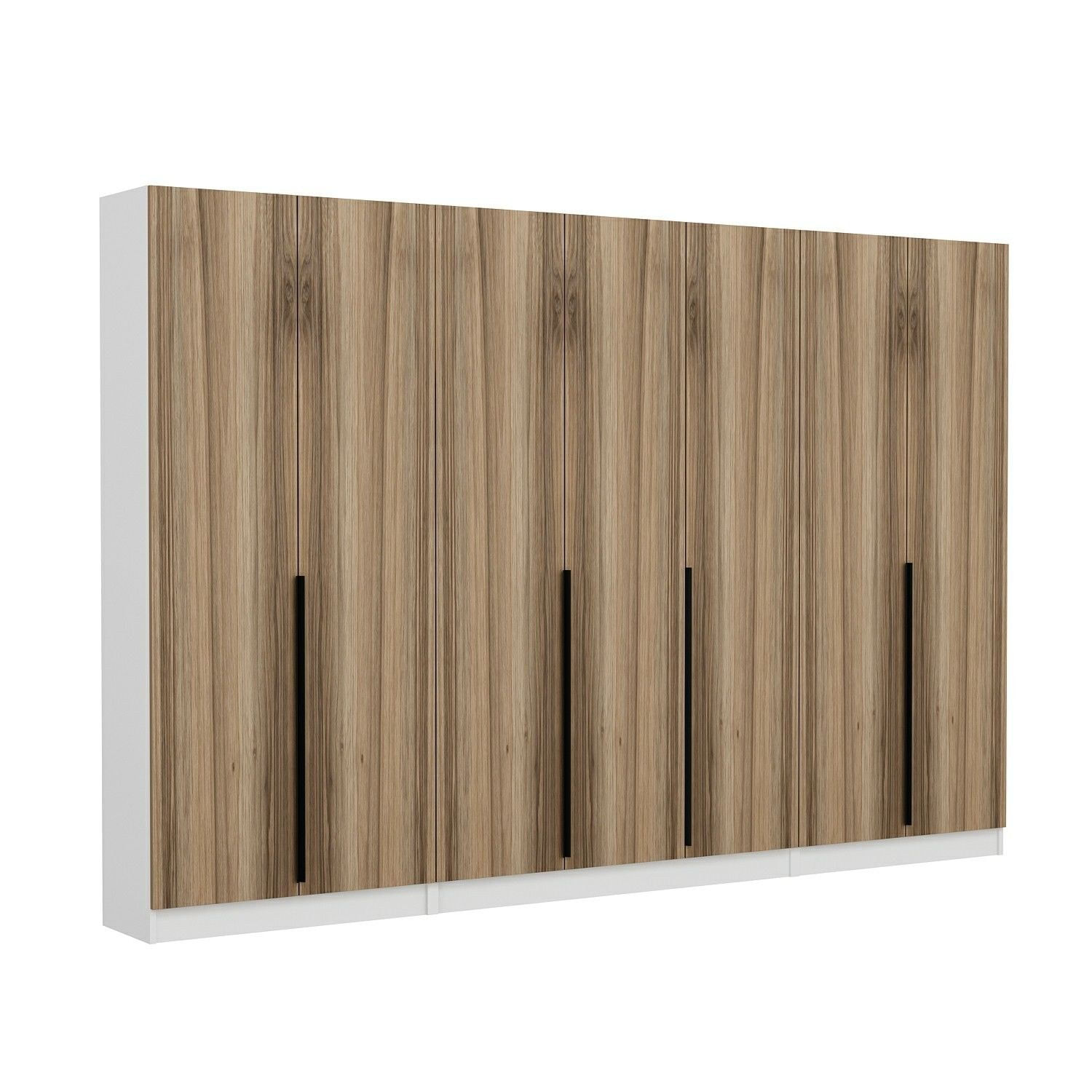 Cuier hol Hanah Home, PAL melaminat, 315 x 35 x 210 cm, nuc, 506MNR3256 — imaginea 8