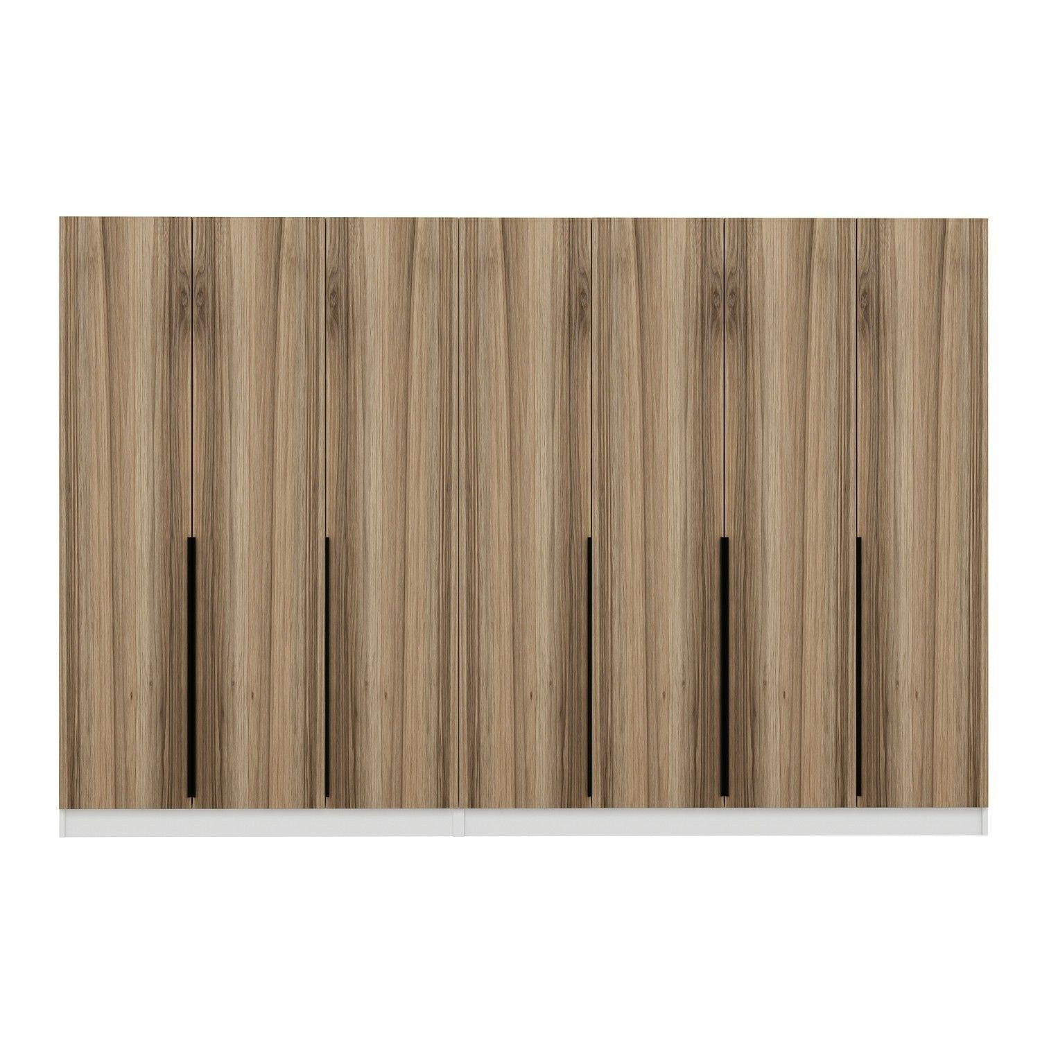 Cuier hol Hanah Home, PAL melaminat, 315 x 35 x 210 cm, nuc, 506MNR3257