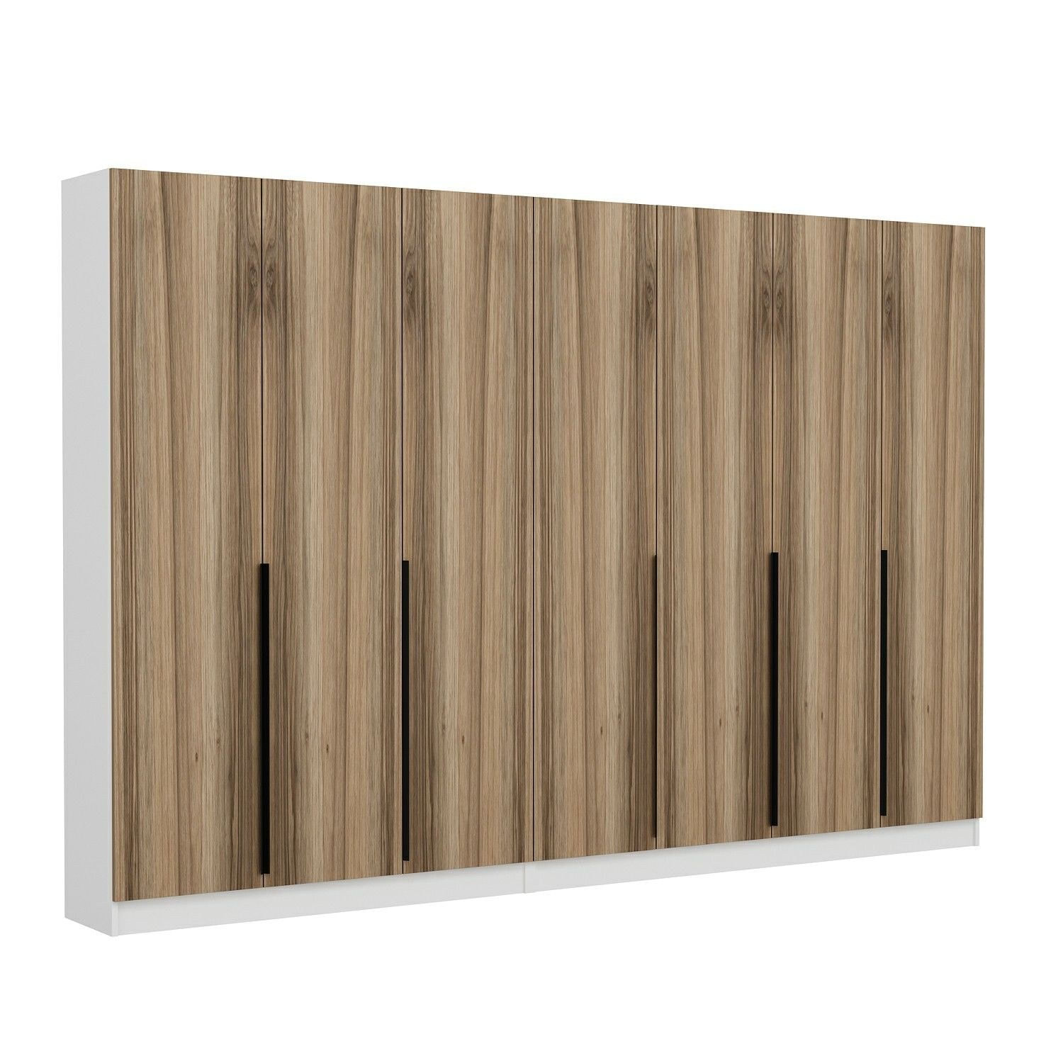 Cuier hol Hanah Home, PAL melaminat, 315 x 35 x 210 cm, nuc, 506MNR3257 — imaginea 3