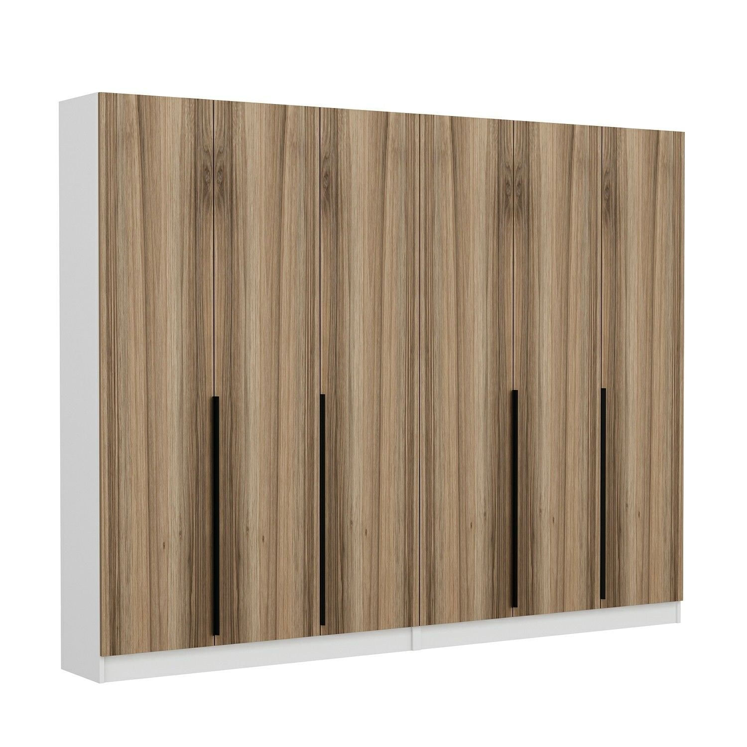 Cuier hol Hanah Home, PAL melaminat, 270 x 35 x 210 cm, nuc, 506MNR3255 — imaginea 4