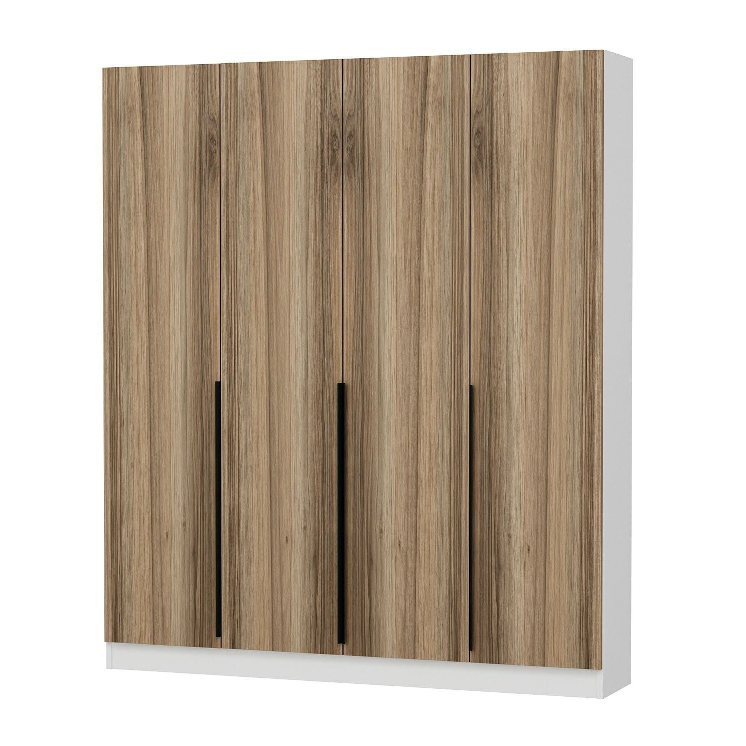 Cuier hol Hanah Home, PAL melaminat, 180 x 35 x 210 cm, nuc, 506MNR3252 — imaginea 3