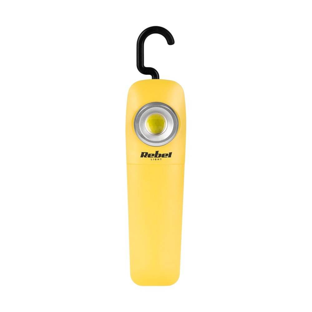 Lampa de lucru Rebel 5W COB, 300 lm, USB-C, 167x48x31mm — imaginea 2