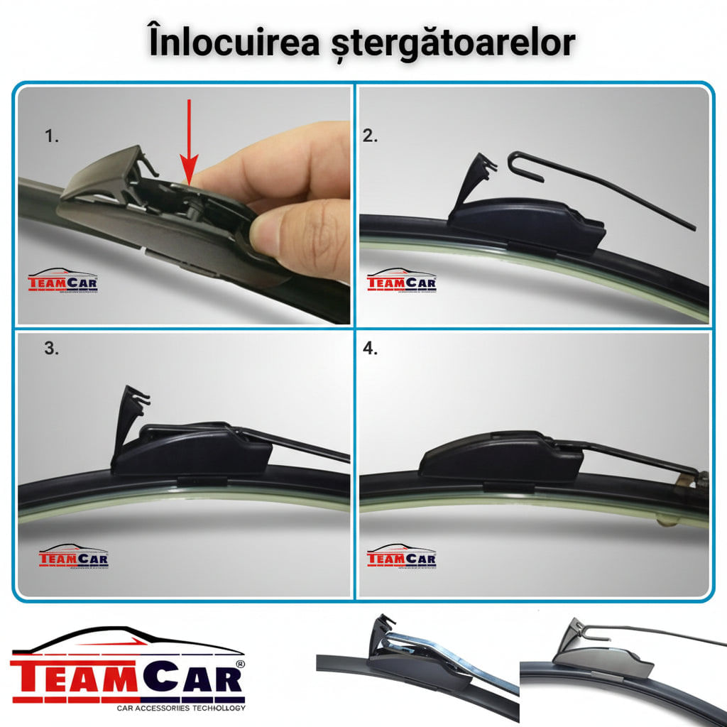 Stergatoare Suzuki Vitara LY 2015-2018 | Set Fata Flat – TeamCar®