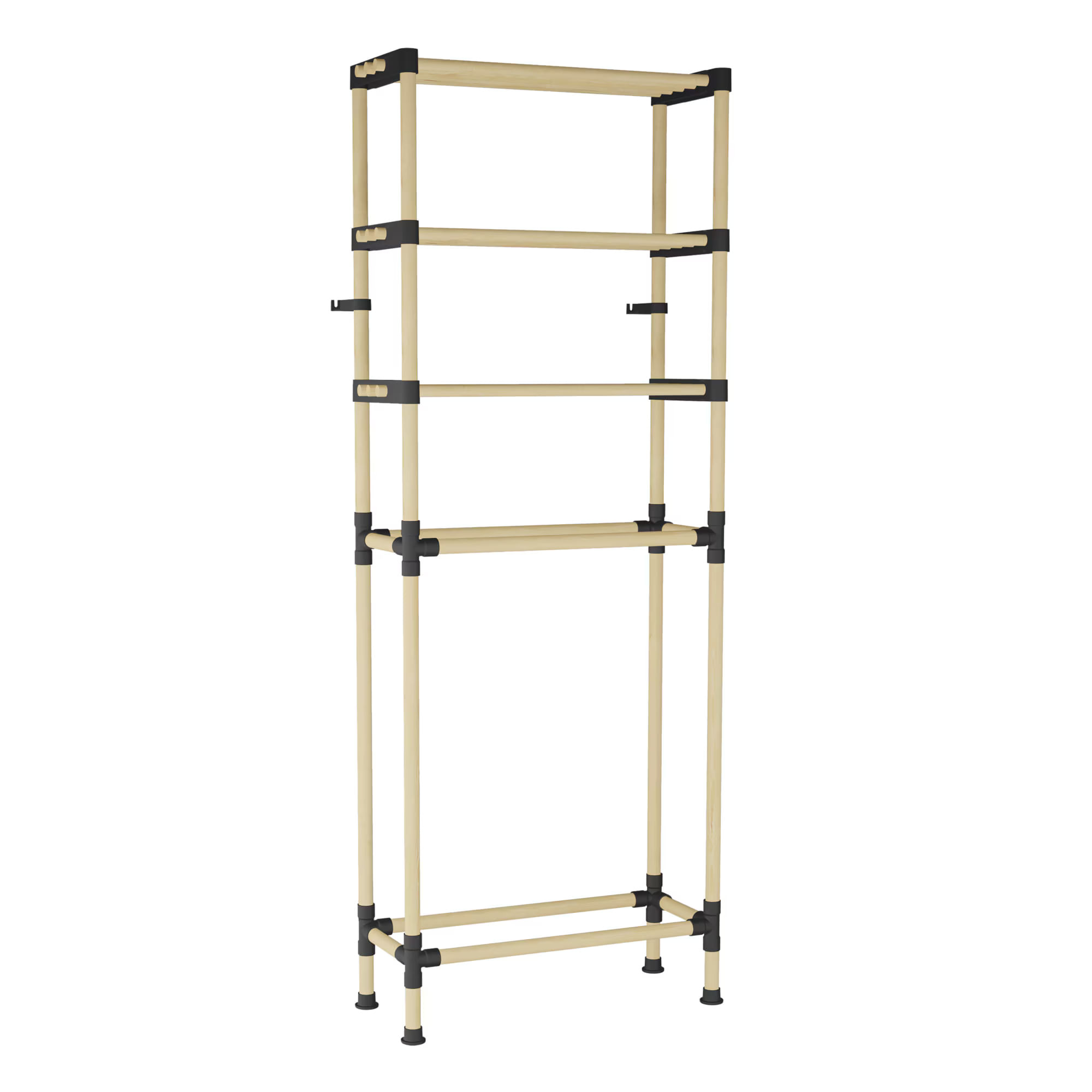 Raft modular cu cos de rufe, SEOWOOD, SEO-8171, 141 cm — imaginea 2