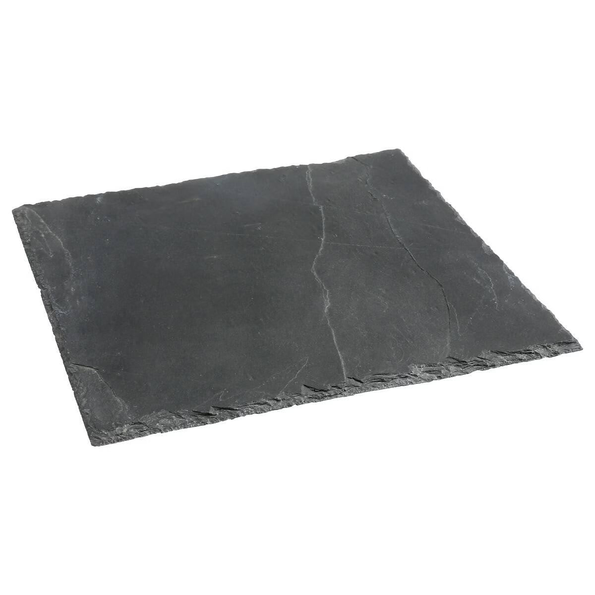 Platou servire Atmosphera ardezie, 30x30 cm, negru — imaginea 3