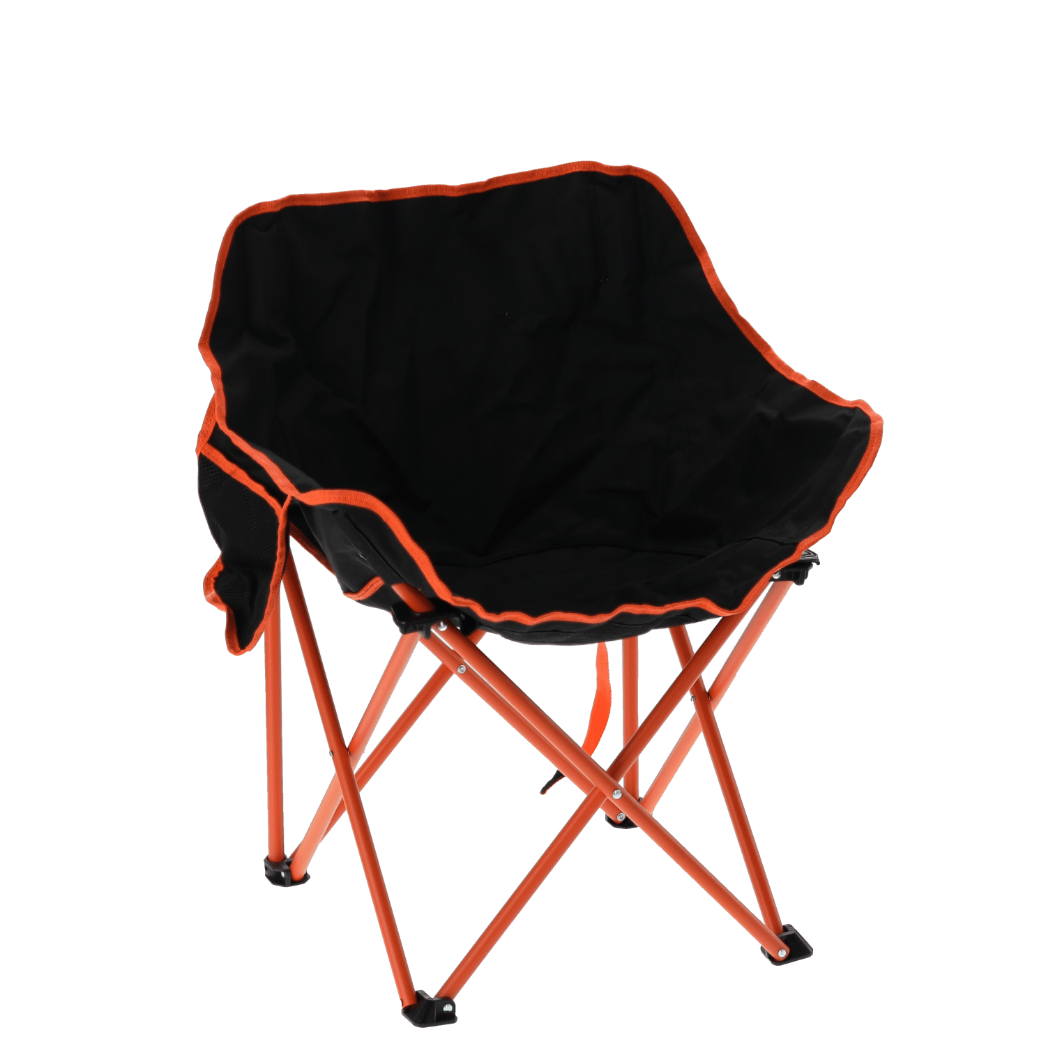 Set camping pliabil masa si 2 scaune, cadru otel, material Oxford 600D, 55x47x66 cm, negru — imaginea 2
