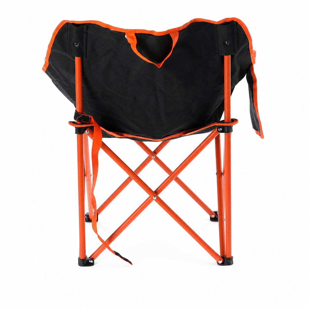 Set camping pliabil masa si 2 scaune, cadru otel, material Oxford 600D, 55x47x66 cm, negru — imaginea 4