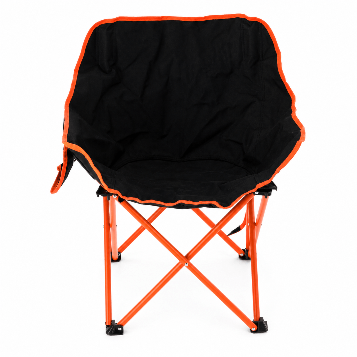 Set camping pliabil masa si 2 scaune, cadru otel, material Oxford 600D, 55x47x66 cm, negru — imaginea 5