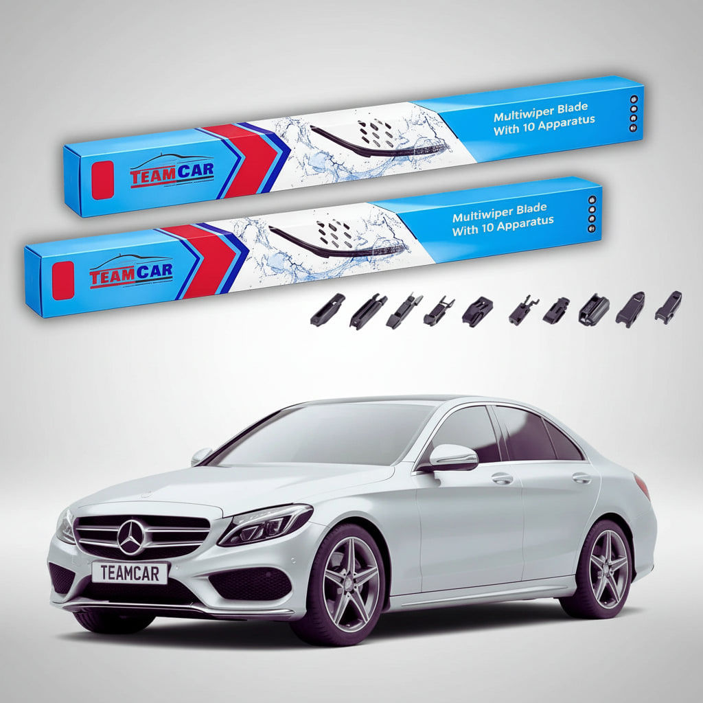 Stergatoare Mercedes-Benz Clasa C W205 2013-2014 | Set Fata Flat – TeamCar®