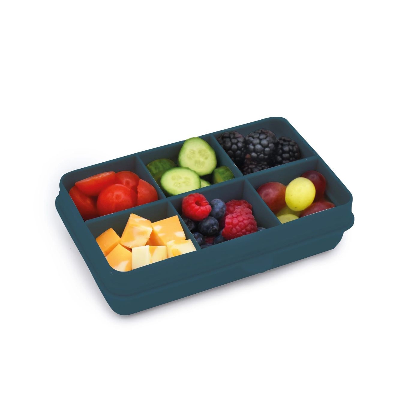 Cutie snack 6 compartimente, melii luxe, blue