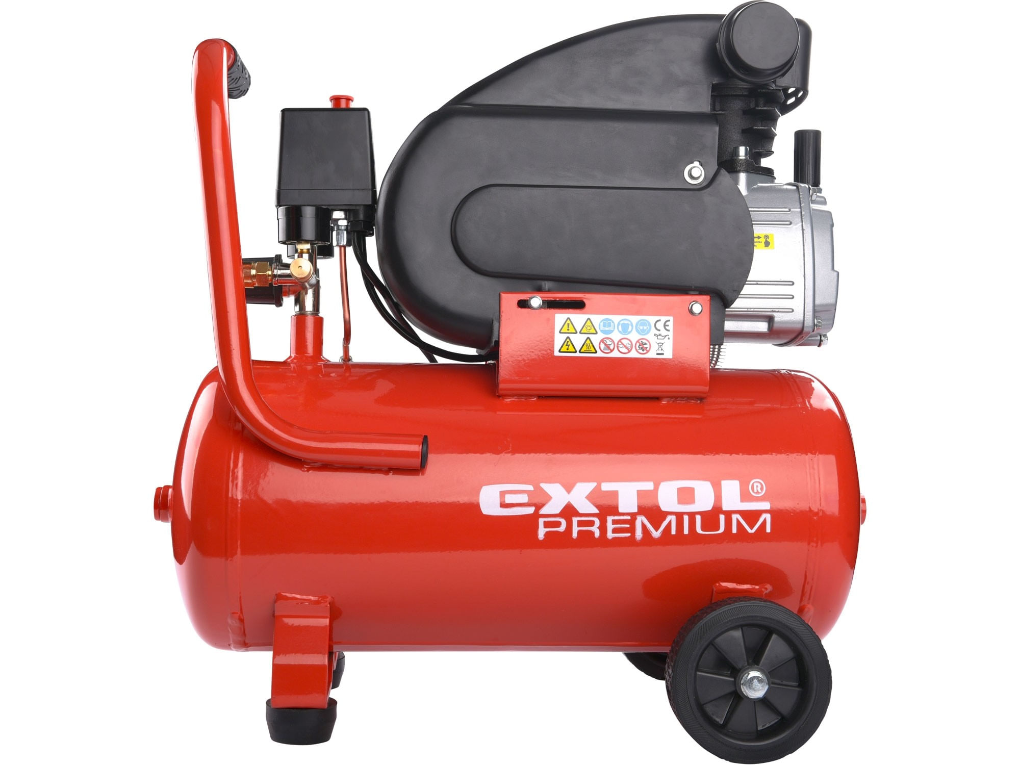 Compresor aer lubrifiat, 1,800 W, 24 L, 8895310, 24 L, 8 bari — imaginea 9