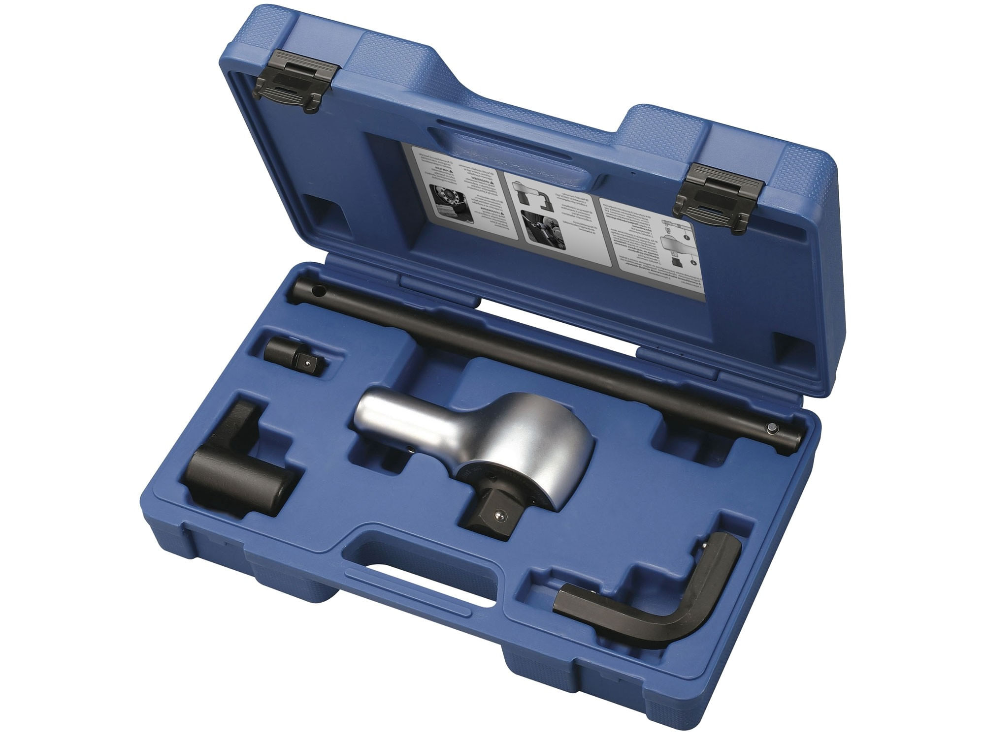 Multiplicator de cuplu 5 piese, FORTUM, 4704021, 1500Nm, 1/2"Fx3/4"M — imaginea 4