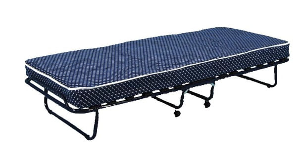 Pat pliabil Terry, 80x190, 15 lamele, saltea 9 cm, cadru metal