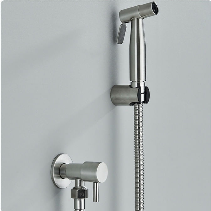 Baterie bideu, Blackswan, Tip M11, model nichel, pentru apa rece, dimensiune 12 cm — imaginea 2