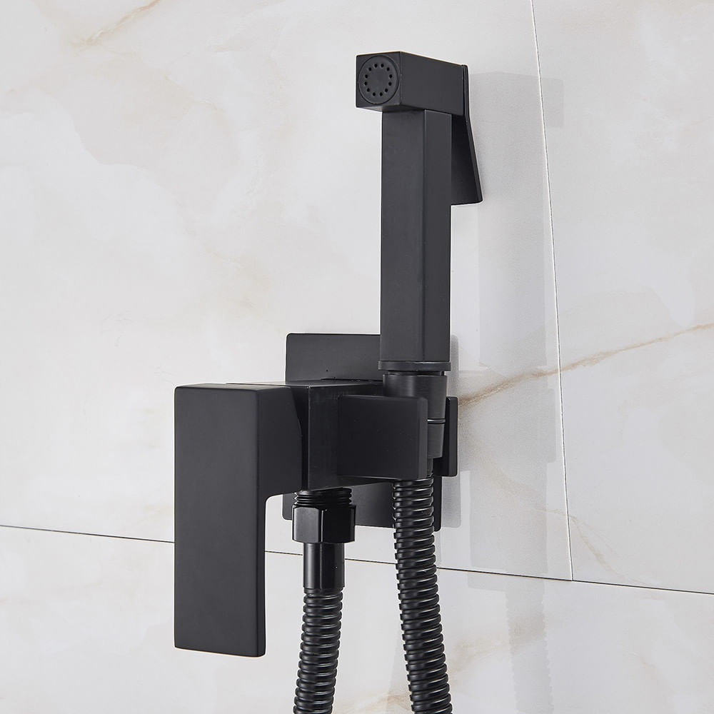 Baterie bideu, Blackswan, Tip M1, model negru mat, dimensiune 13 cm — imaginea 2