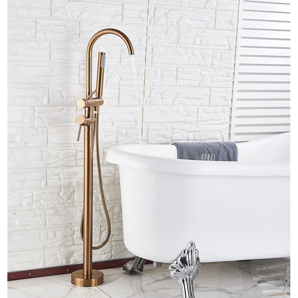 Baterie cada Free standing, Blackswan, Tip M51.2, model rose gold, dimensiune 118 cm — imaginea 2