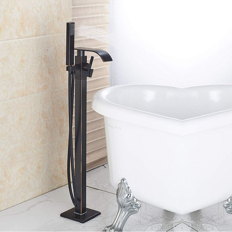 Baterie cada Free standing, Blackswan, Tip M17, model negru antichizat, dimensiune 100 cm — imaginea 2