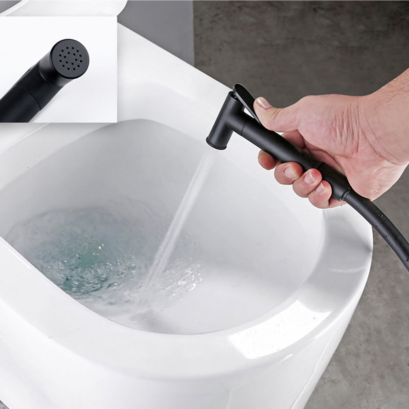 Baterie bideu, Blackswan, Tip M10, model negru mat, pentru apa rece, dimensiune 12 cm — imaginea 5