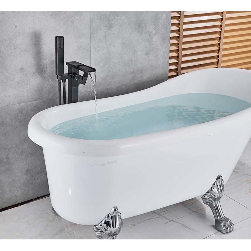 Baterie cada Free standing, Blackswan, Tip Cascada M35, model negru antichizat, dimensiune 98 cm — imaginea 4