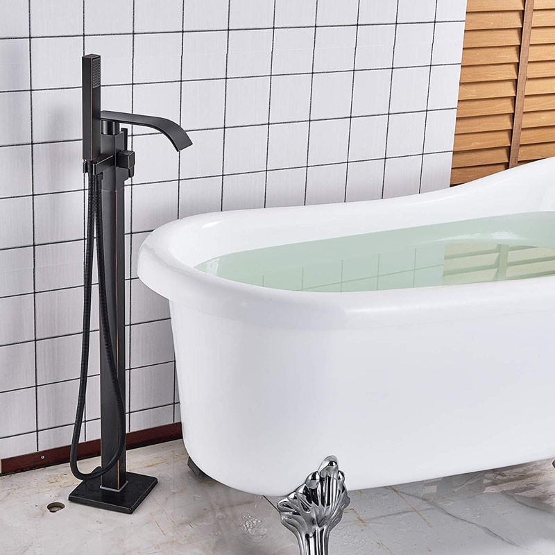 Baterie cada Free standing, Blackswan, Tip M17, model negru antichizat, dimensiune 100 cm — imaginea 3