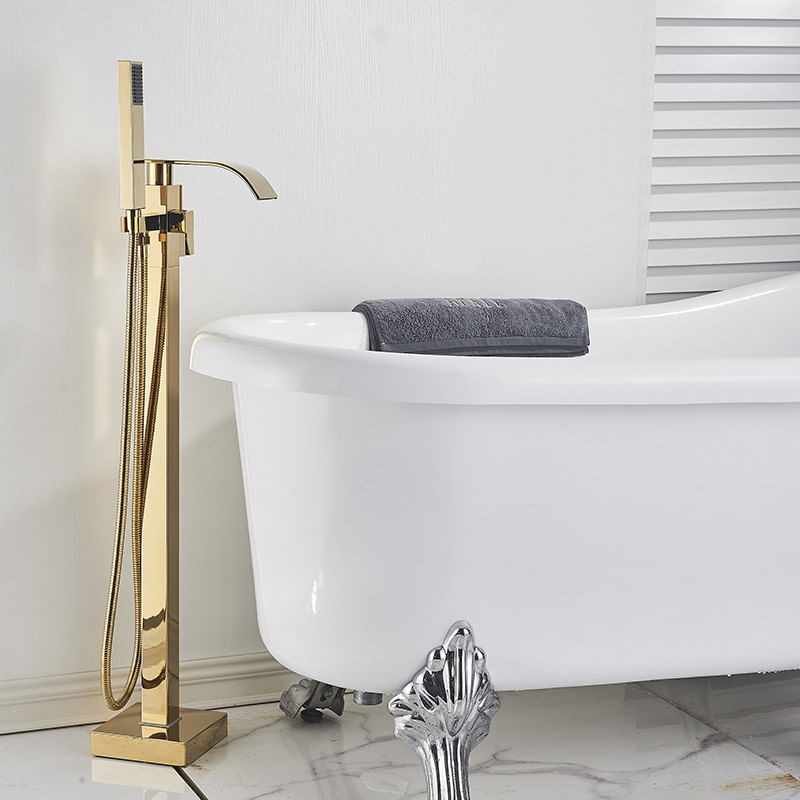 Baterie cada Free standing, Blackswan, Tip M88, model auriu lucios, dimensiune 98 cm — imaginea 5