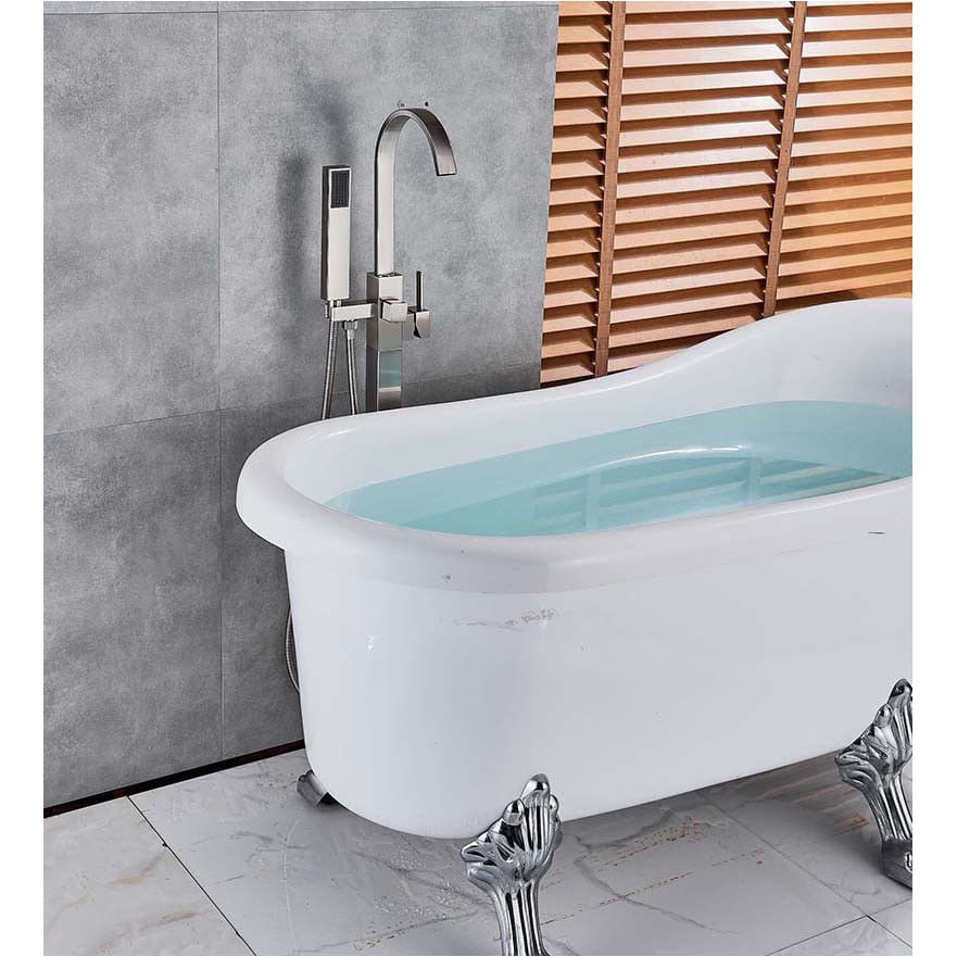 Baterie cada Free standing, Blackswan, Tip M20, model nichel mat, dimensiune 110 cm — imaginea 6