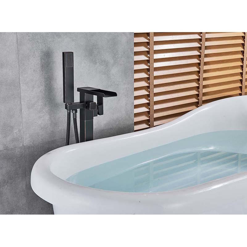 Baterie cada Free standing, Blackswan, Tip Cascada M35, model negru antichizat, dimensiune 98 cm — imaginea 6