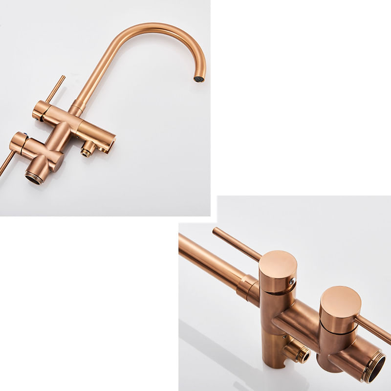 Baterie cada Free standing, Blackswan, Tip M51.2, model rose gold, dimensiune 118 cm — imaginea 5