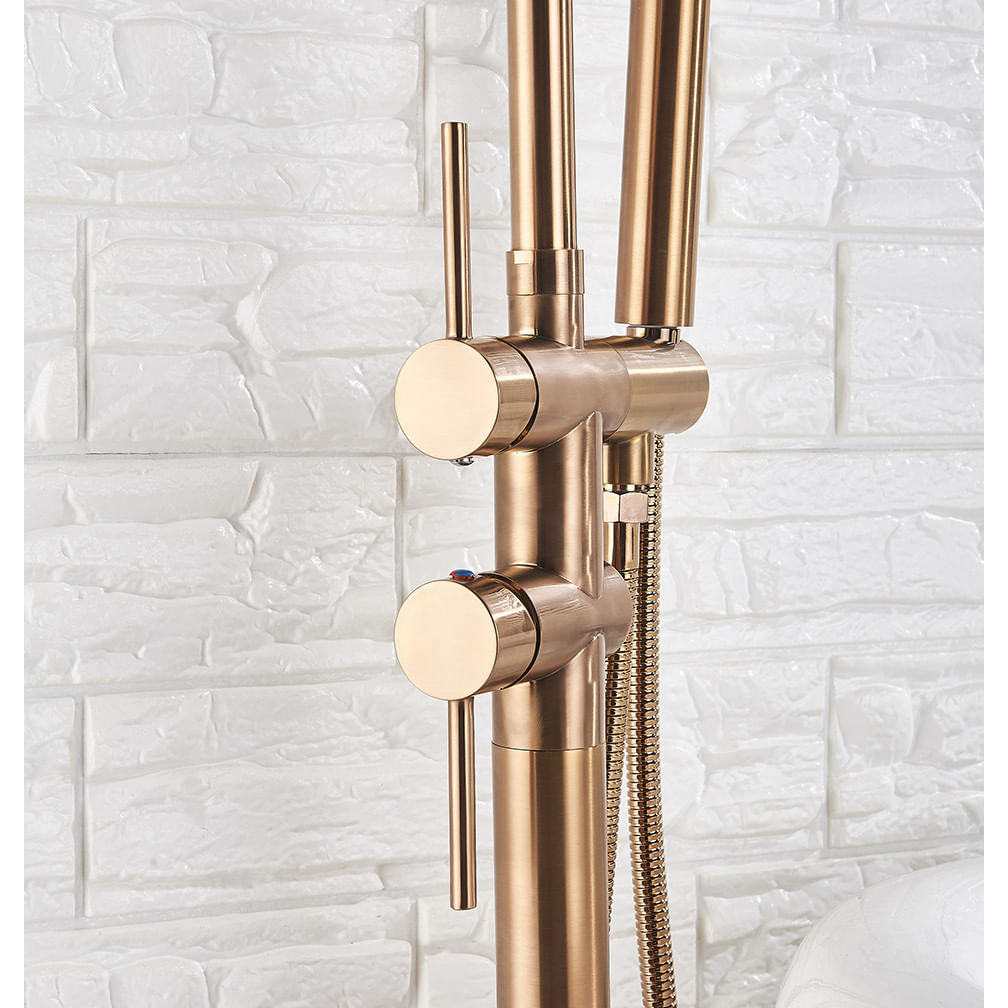 Baterie cada Free standing, Blackswan, Tip M51.2, model rose gold, dimensiune 118 cm — imaginea 6