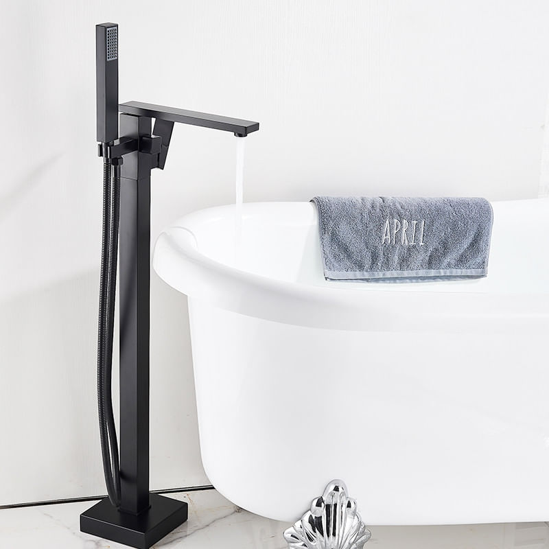 Baterie cada Free standing, Blackswan, Tip M81, model negru mat, dimensiune 100 cm — imaginea 2