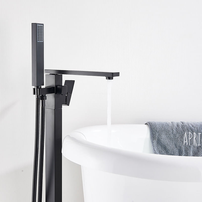 Baterie cada Free standing, Blackswan, Tip M81, model negru mat, dimensiune 100 cm — imaginea 5
