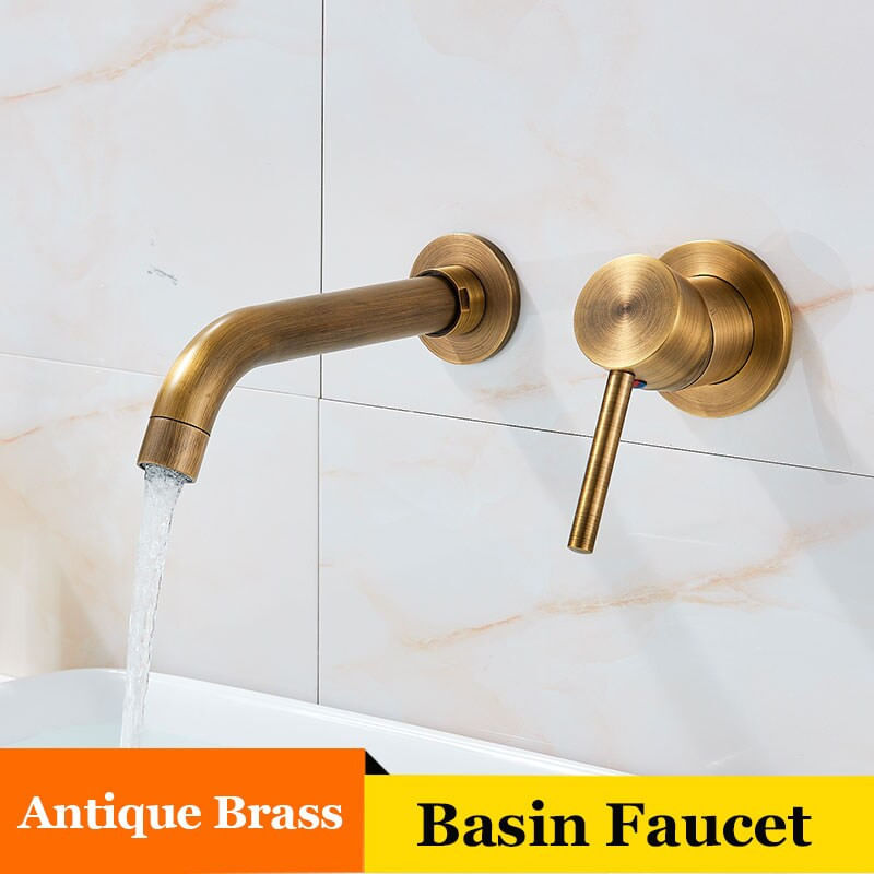 Baterie chiuveta baie, Blackswan, Tip M208, model bronz antichizat, dimensiune 20 cm — imaginea 2