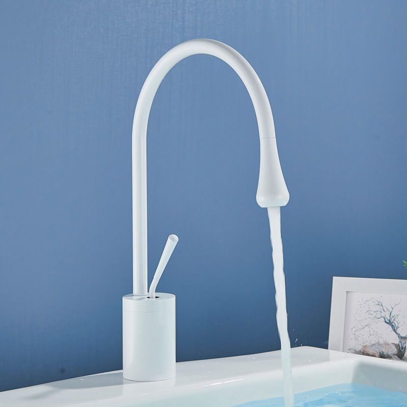 Baterie chiuveta baie, Blackswan, Tip M230, model alb, dimensiune 36 cm — imaginea 6