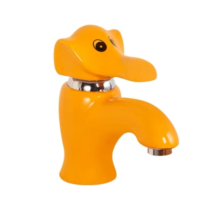 Baterie chiuveta baie, Blackswan, Tip M290 Elefant, model portocaliu, dimensiune 16 cm — imaginea 2