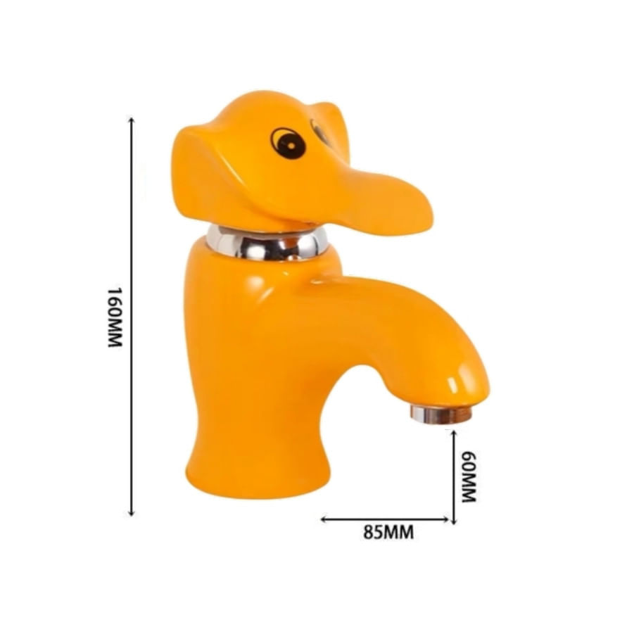 Baterie chiuveta baie, Blackswan, Tip M290 Elefant, model portocaliu, dimensiune 16 cm — imaginea 6