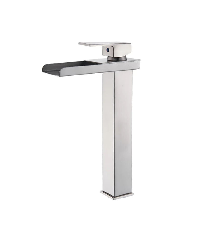 Baterie chiuveta baie, Blackswan, Tip Cascada M33, model nichel, dimensiune 31.5 cm — imaginea 5