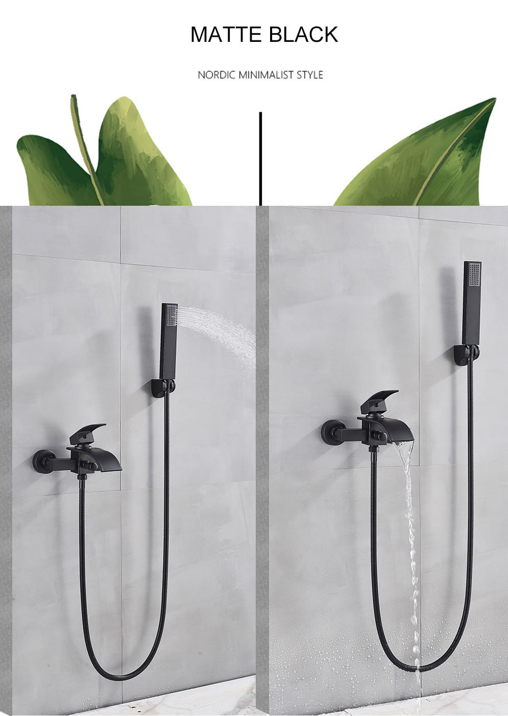Baterie cada, Blackswan, Tip M52, model negru mat, dimensiune 20 cm — imaginea 5