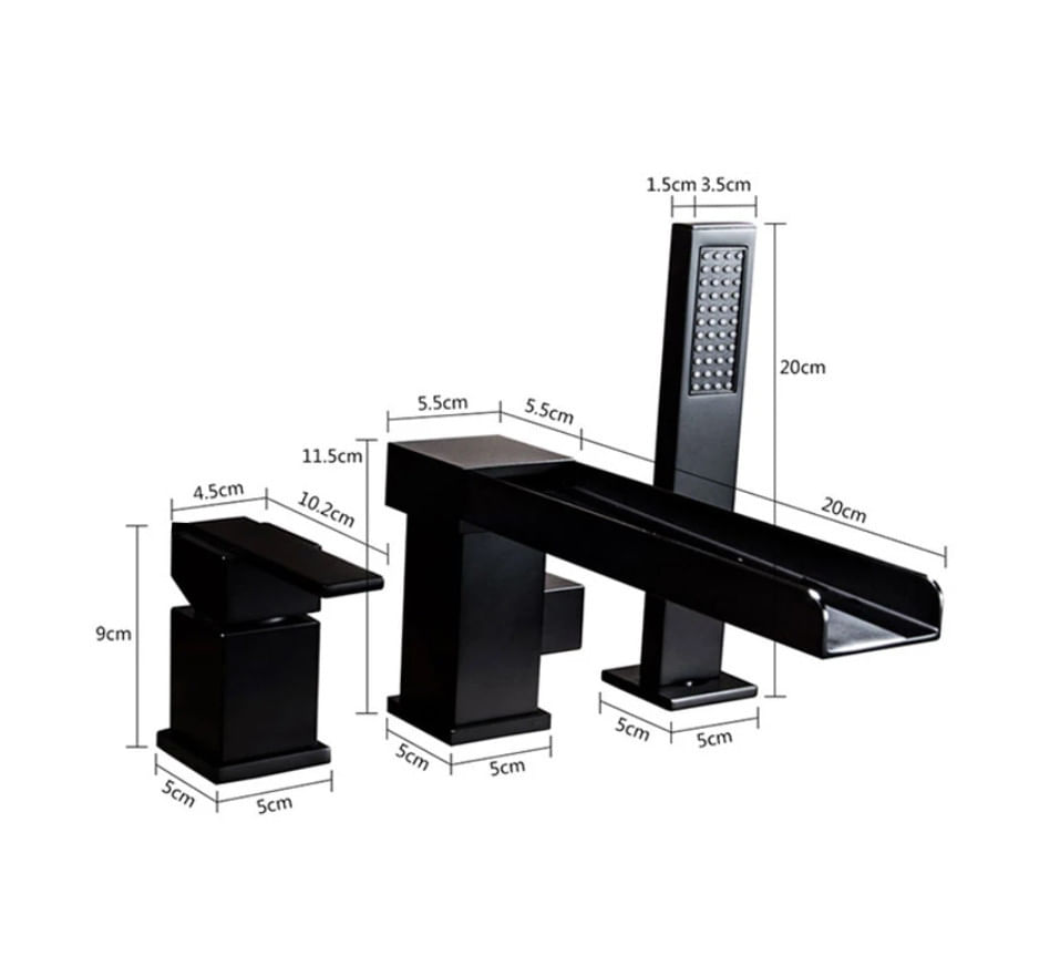 Baterie cada, Blackswan, Tip M32, model negru mat, dimensiune 25.5 cm — imaginea 6