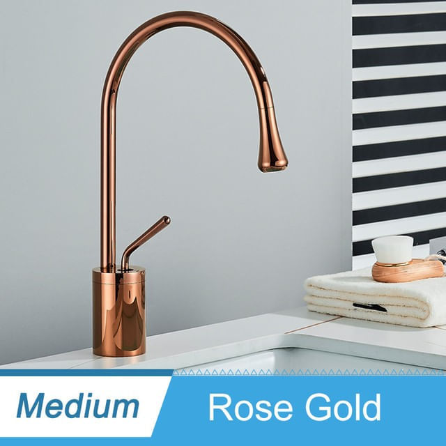 Baterie chiuveta baie, Blackswan, Tip M232, model rose gold, dimensiune 36 cm — imaginea 2
