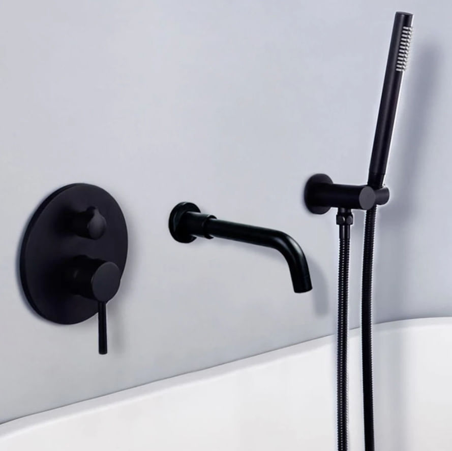Baterie cada, Blackswan, Tip M68, model negru mat, dimensiune 22 cm — imaginea 2