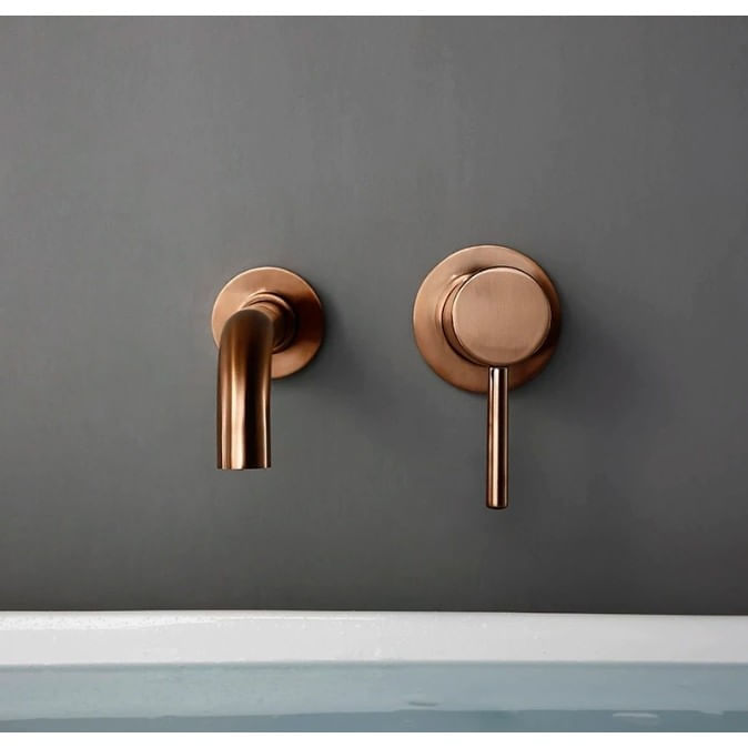 Baterie chiuveta baie, Blackswan, Tip M209, model rose gold, dimensiune 20 cm — imaginea 3