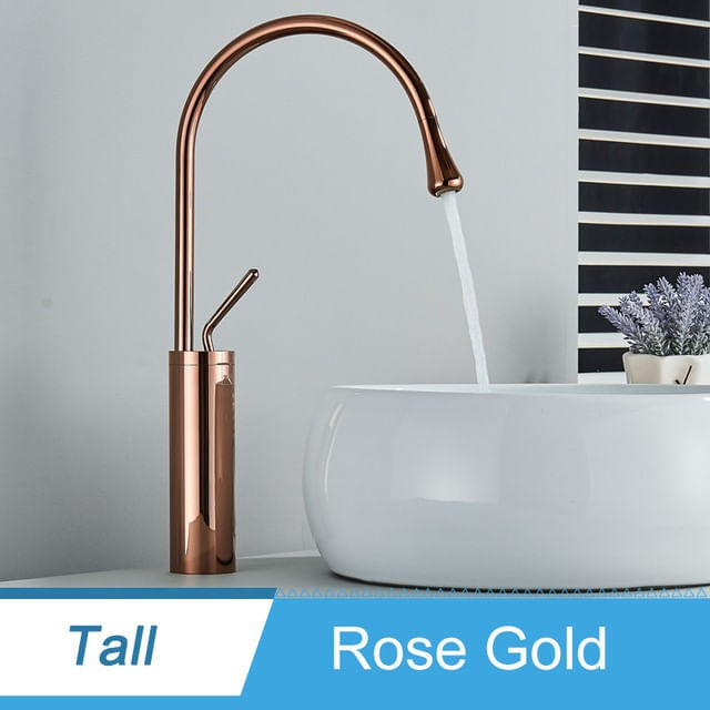 Baterie chiuveta baie, Blackswan, Tip M233, model rose gold, dimensiune 46 cm — imaginea 2